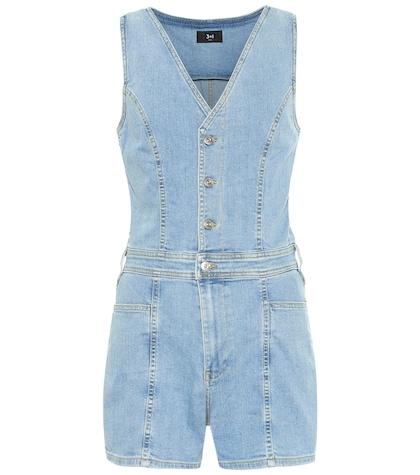 Zimmermann Albany Denim Playsuit