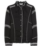 Isabel Marant, Toile Delphine Embroidered Linen Shirt
