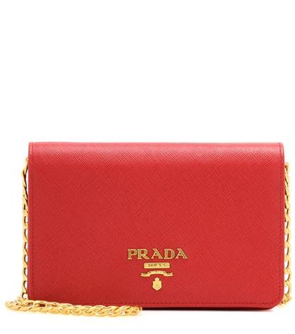 Prada Galleria Saffiano Lux Small Shoulder Bag