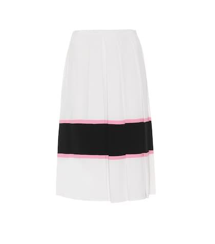 Marni Silk-blend Crêpe Midi Skirt