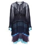 Chlo Silk Tiered Dress