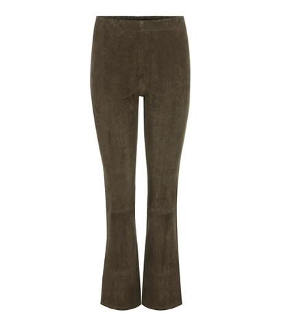 Stouls Maxime Suede Cropped Trousers