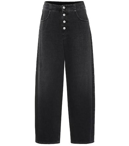 Mm6 Maison Margiela High-rise Wide-leg Jeans