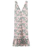 Petar Petrov Embroidered Tulle Midi Dress