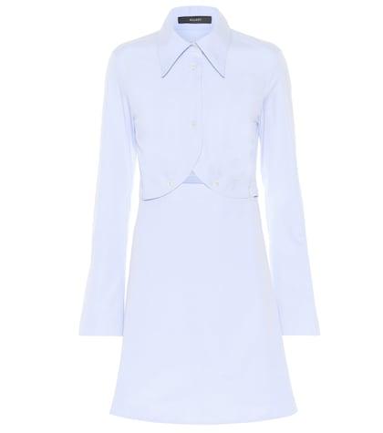 7 For All Mankind Double Helix Cotton Shirt Dress