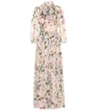 Dolce & Gabbana Floral Silk-chiffon Maxi Dress