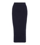 Kenzo Ribbed Wool-blend Midi Skirt