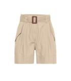 Brunello Cucinelli High-rise Cotton Shorts