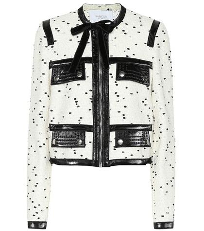 Giambattista Valli Bouclé Wool-blend Jacket