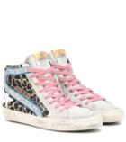 Givenchy Slide Calf Hair Sneakers