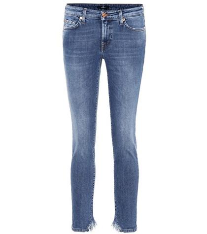 7 For All Mankind Pyper Crop Cigarette Jeans
