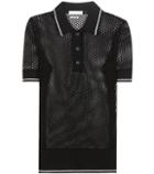 Isabel Marant, Toile Drogo Open-knitted Polo Shirt