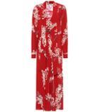 Mcq Alexander Mcqueen Japanese Floral Printed Dress