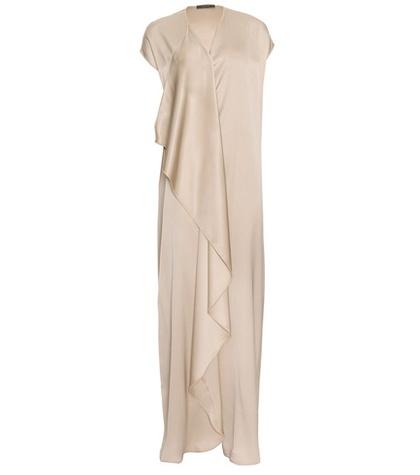 Miu Miu Priston Silk Maxi Dress