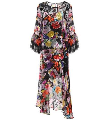 Preen By Thornton Bregazzi Madeleine Devoré Dress