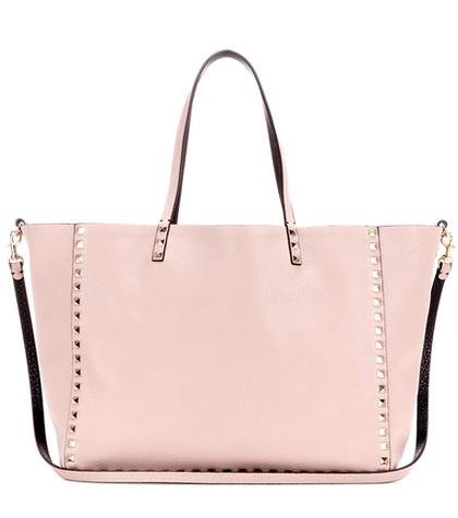 Valentino Valentino Garavani Rockstud Reversible Leather Shopper