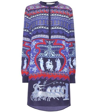 Mary Katrantzou Hellas Silk Dress