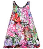 F.r.s For Restless Sleepers Petunia Floral-printed Dress