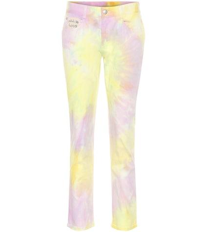 Stella Mccartney Tie Dye High-rise Straight Jeans