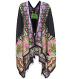Etro Printed Wool-blend Poncho