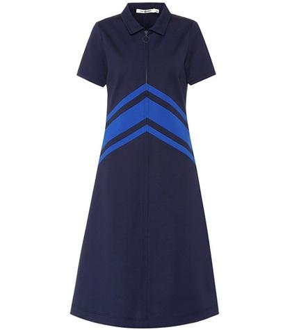 Tory Sport Chevron Tech Ponte Dress