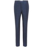 Calvin Klein 205w39nyc Armida Metallic Slim-fit Trousers
