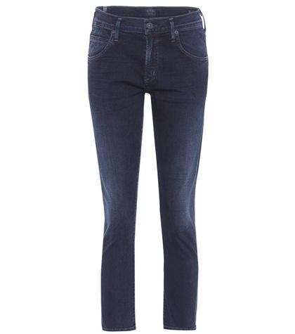 Citizens Of Humanity Elsa Mid-rise Cropped Slim-fit Jeans