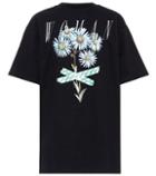 Oliver Peoples Printed Cotton-blend T-shirt