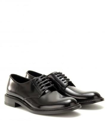 saint Laurent army Derby Leather Brogues