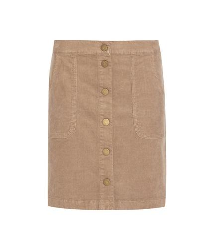 Francesco Russo Lucitano Corduroy Miniskirt