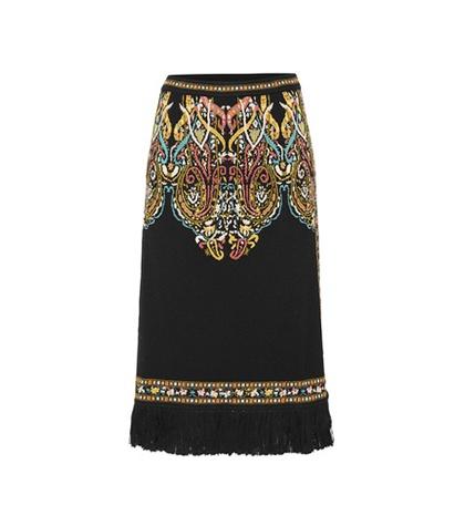 Etro Wool-blend Skirt