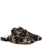 Gucci Princetown Lace Slippers
