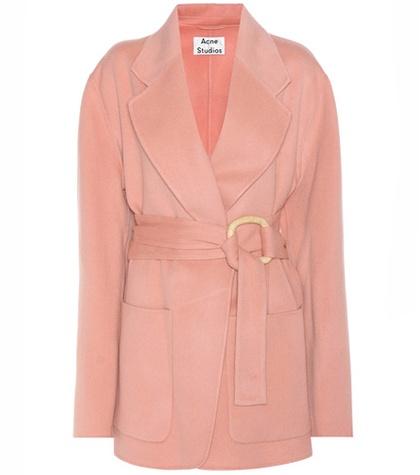 Acne Studios Lilo Wool And Cashmere Coat