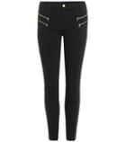 J Brand Carina Mid-rise Moto Skinny Jeans