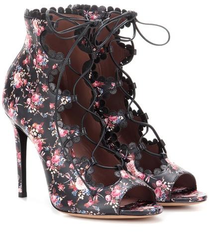 Tabitha Simmons Farraday Printed Leather Sandals