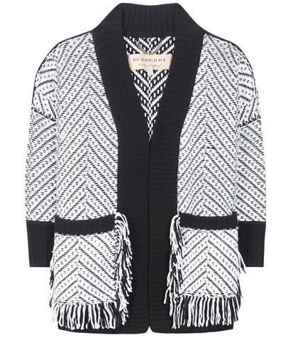 Mcq Alexander Mcqueen Glasshouse Wool Cardigan