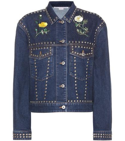 Prada Embellished Denim Jacket
