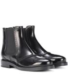 Tod's Glossed-leather Chelsea Boots