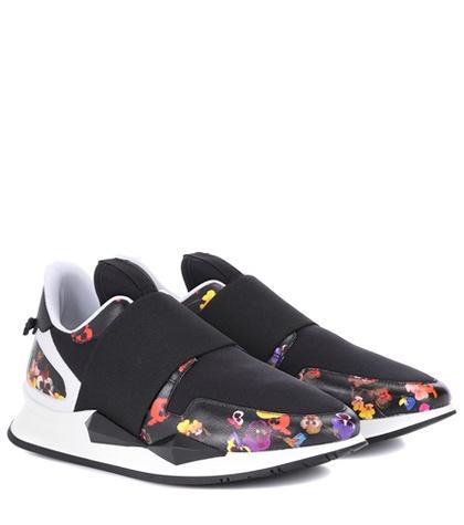Givenchy Elastic Runner Leather Sneakers