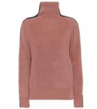 Bottega Veneta Leather-trimmed Cotton Sweater