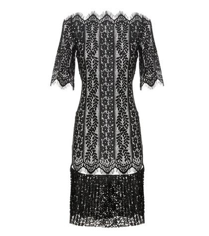 Huishan Zhang Dorothee Guipure Dress