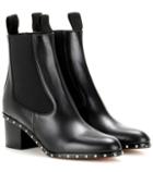 Valentino Valentino Garavani Soul Rockstud Leather Ankle Boots