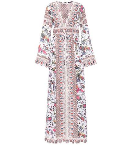 Tory Burch Rosemary Printed Silk Dress