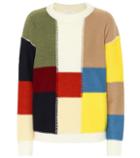 See By Chlo Colorblock Wool Sweater