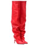 Versace Leather Over-the-knee Boots