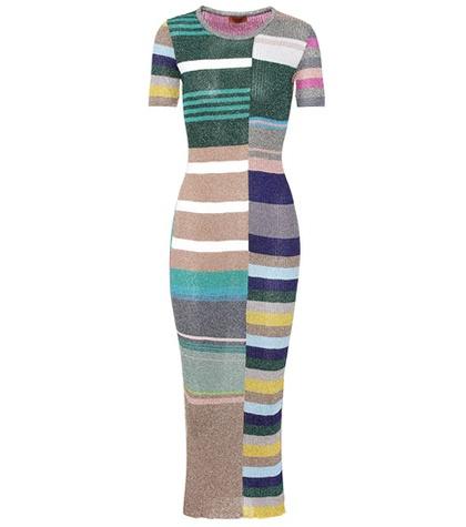 Missoni Knitted Brocade Dress