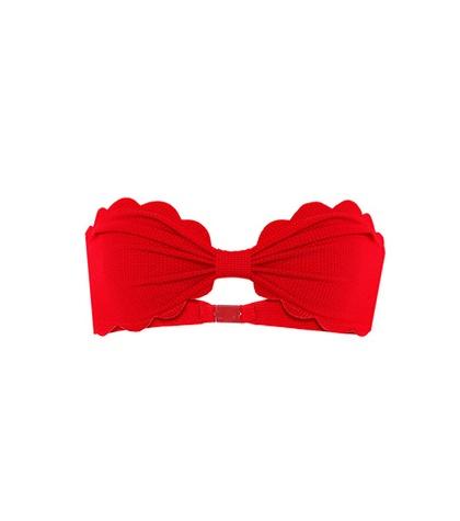 Salvatore Ferragamo Antibes Bandeau Bikini Top
