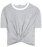 Atm Anthony Thomas Melillo Knotted Cotton Top