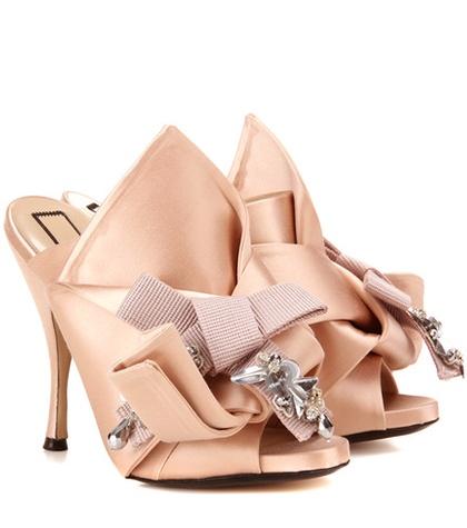 Roger Vivier Ronny 110 Satin Sandals