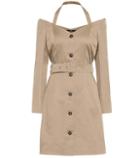 Camilla Cotton-twill Minidress